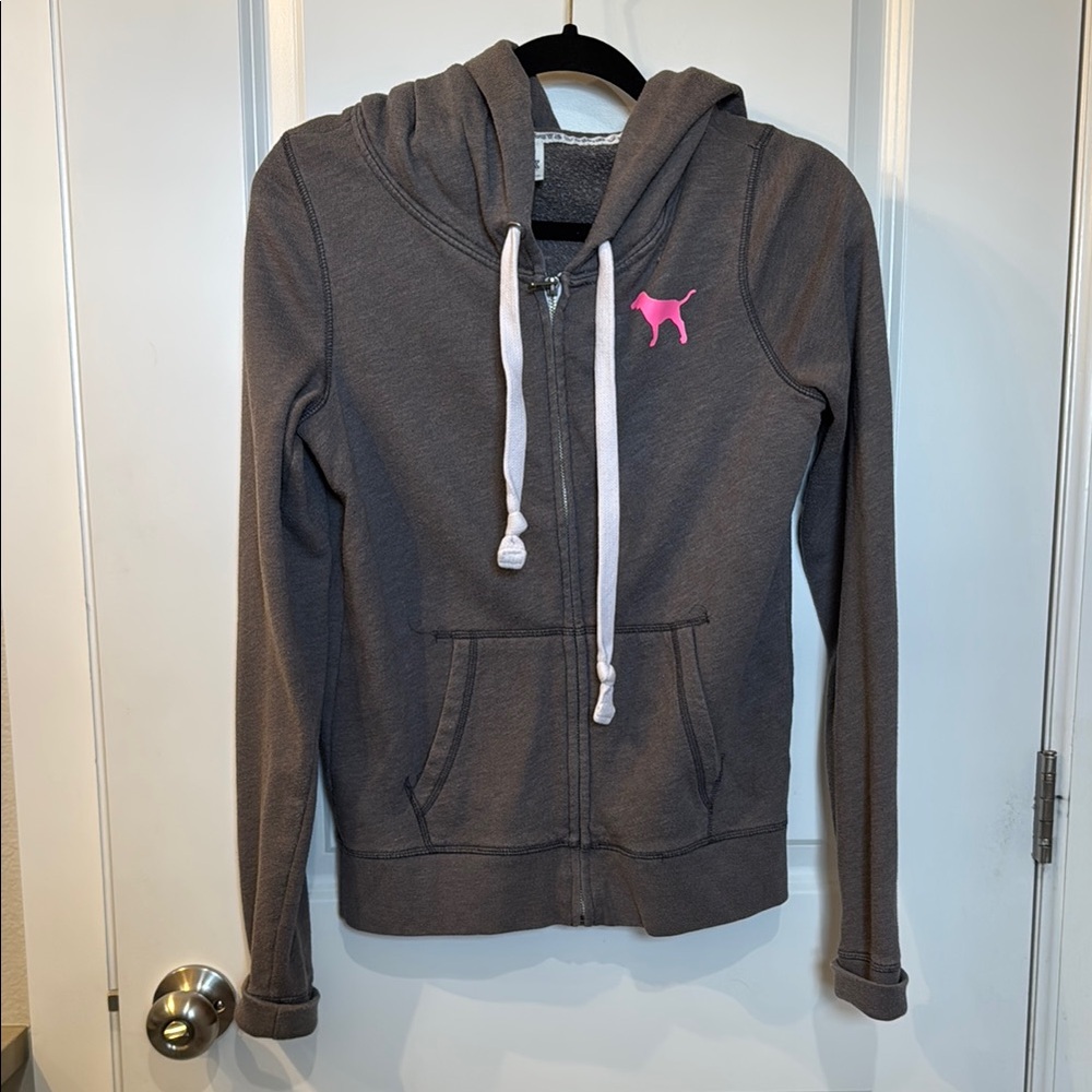 Pink Logo Hoodie size Medium